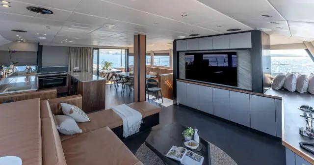 Hani I Custom aluminium catamaran yacht – photo 10