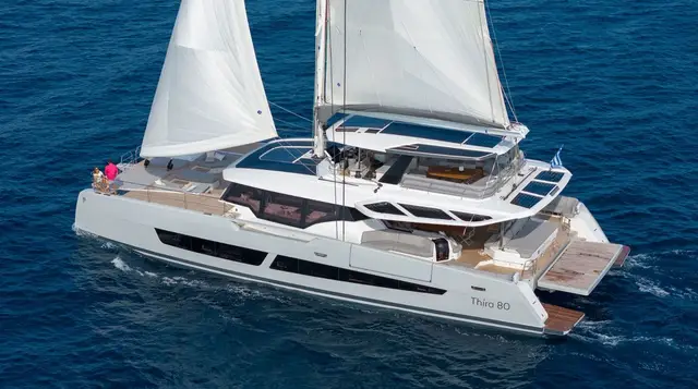 Serenissima III – Thíra 80 yacht charter in Greece