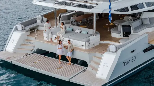 Serenissima III Thíra 80 yacht – photo 9