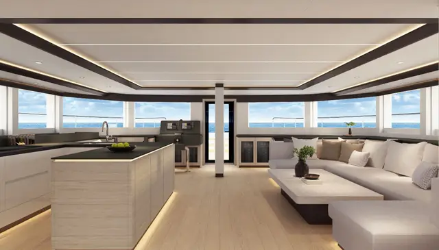 Under the Radar Heysea 80 Sailing Catamaran yacht – photo 5